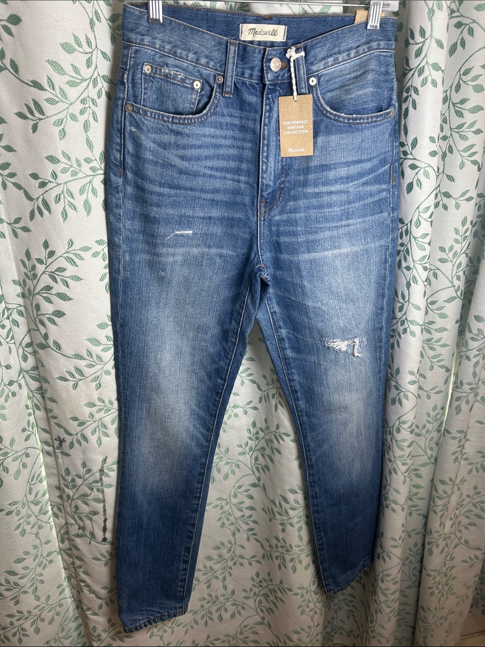 Madewell Blue Vintage Wash High-Rise Jeans